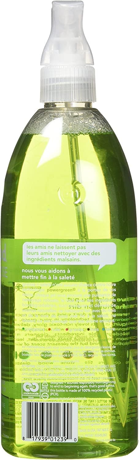 Method All-Purpose Cleaner Spray, Lime + Sea Salt, Perfect for Most Counters, Tiles, Stone, and More, 28 oz Spray Bottles, (Pack of 1)