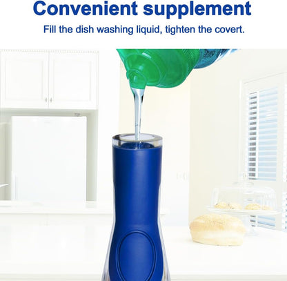 CELOX Dish Wand for Kitchen Cleaning, Non-Scratch Dish Scrubber with soap Dispenser
