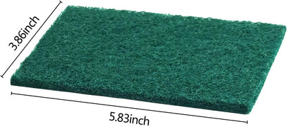 Heavy Duty Scrub Sponge, Scratch Free Home Kitchen Dual-Sided Dishwashing Sponge, Sponge scouring pad,for Kitchen, Sink, Dish, Bathtub, Wall 30PCS…