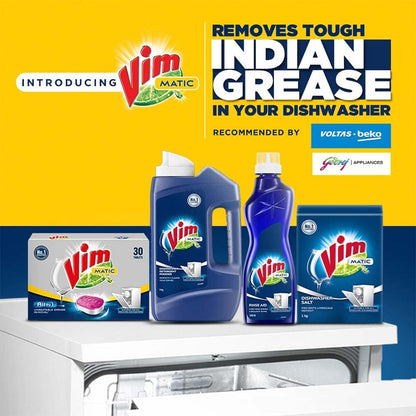 Vim Matic Dishwash Detergent Powder|| 1 Kg