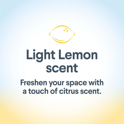 Clorox Free & Clear Cleaning Wipes, Light Lemon Scent, 75 Count, Pack of 3 (Pack May Vary)