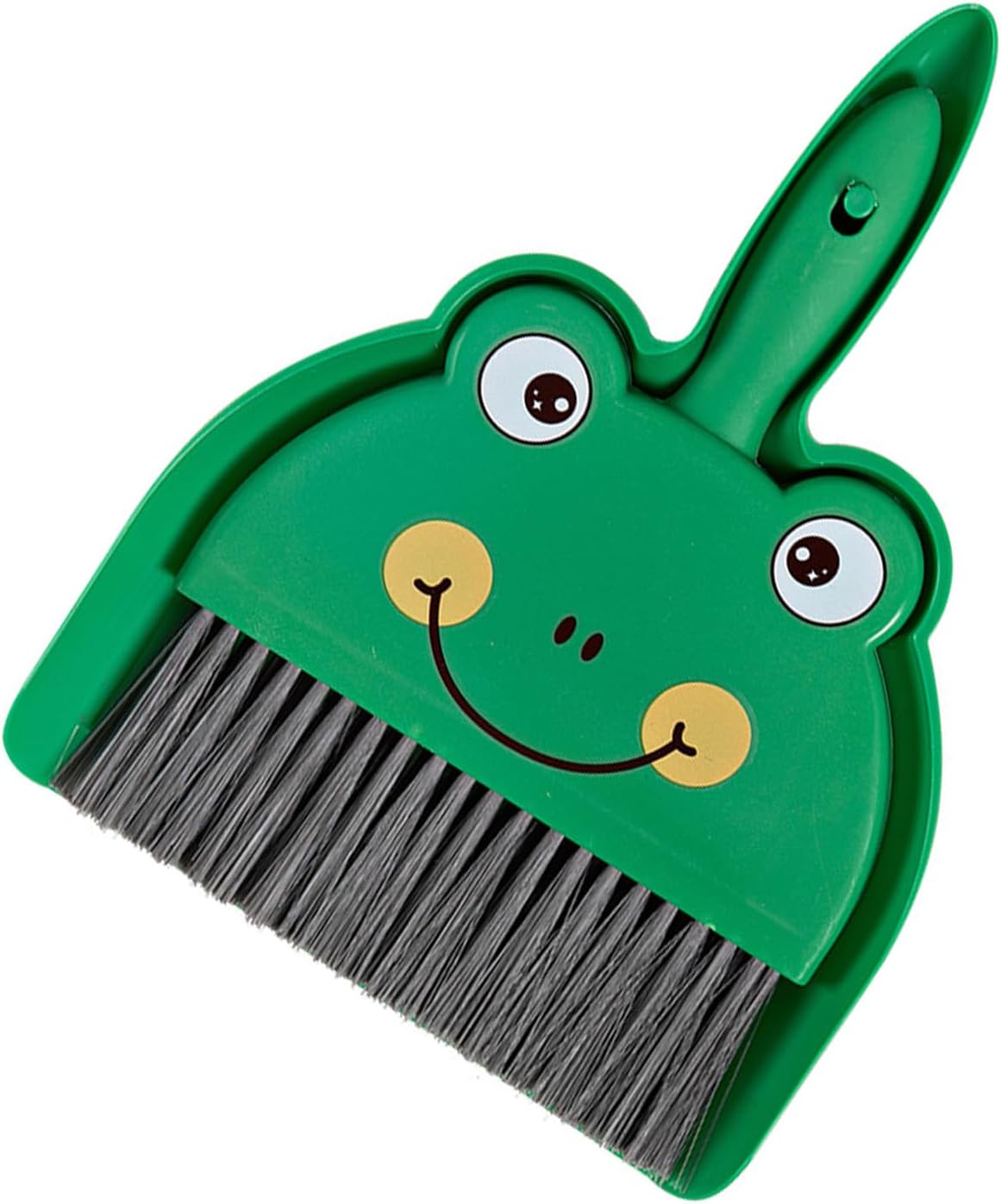 Portable Hand Broom and Dustpan Set, Cute Mini Broom and Dustpan Set with Durable Brush,Lightweight Small Dust Pan and Broom Set for Desktop Cleaning Small Space Cleaning(Rabbit)