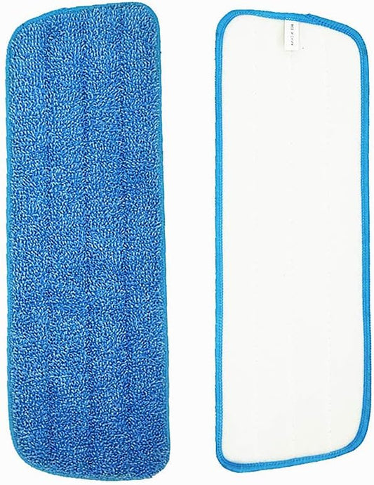 Microfiber Spray Mop Replacement Heads for Wet/Dry Mops Floor Cleaning Pads Compatible with Bona Floor Care System (6 Pack)