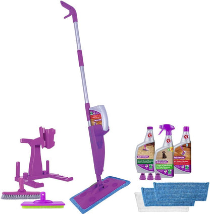 Rejuvenate Click N Clean Multi-Surface Spray Mop All-In-One Kit Cleans And Revitalizes Floors