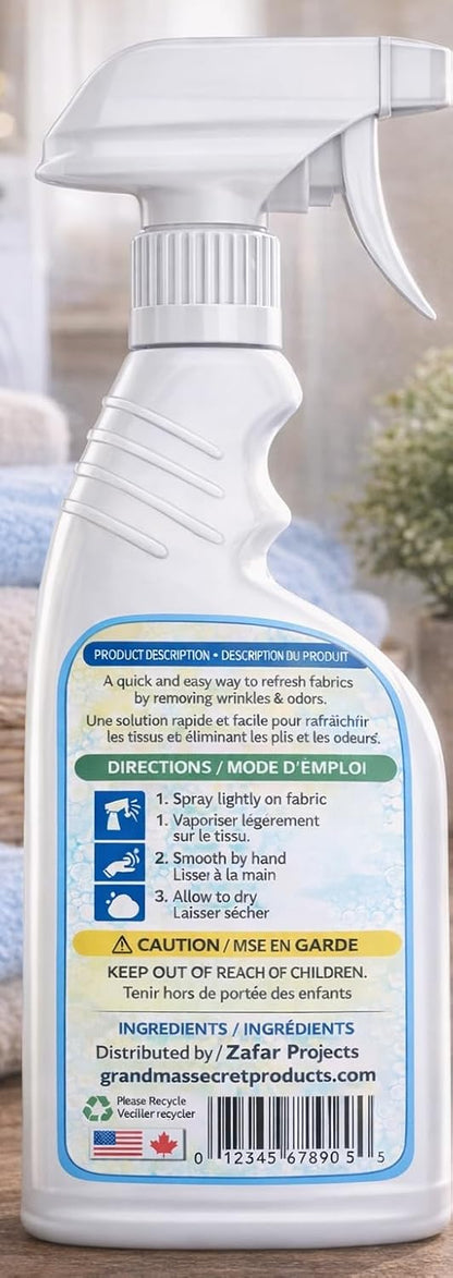 Grandma's Secret Spot Remover Laundry Spray - Chlorine, Bleach and Toxin-Free for Clothes - Fabric Stain Remover Removes Oil, Paint, Blood and Pet Stains - 16 oz & 2 oz Combo, DuoPack