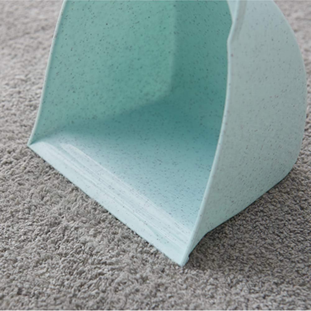 Mini Broom with Dustpan for Kids,Little Housekeeping Helper Set (Blue)