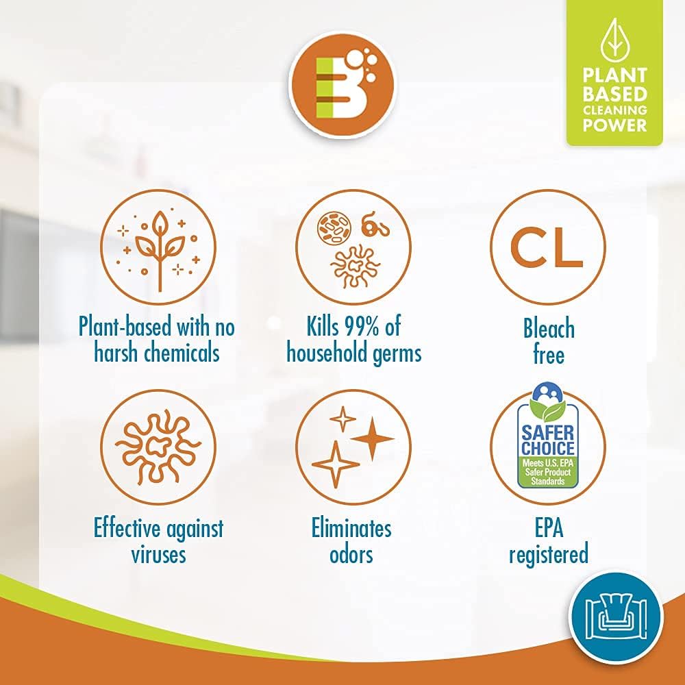 Boulder Clean Disinfecting Wipes, Sugared Lemon Scent, Disinfecting Surface Wipes, Cleans & Deodorizes, No Harsh Chemicals, Moisture-Lock Lid, Biodegradable, 72 Count (Pack of 12)