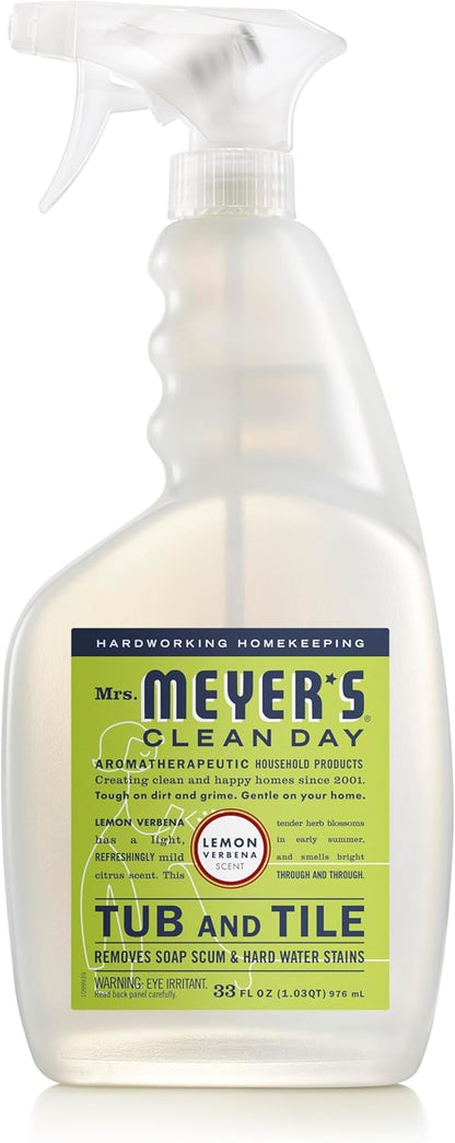 MRS. MEYER'S CLEAN DAY Tub and Tile Cleaner, Lemon Verbena 33 Fluid Ounce