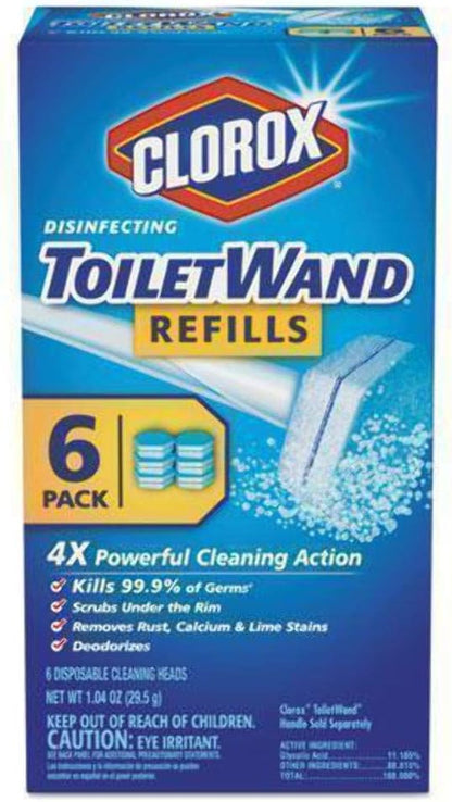 Clorox Toiletwand Refills + Wand model 30814, 36 Count(Pack of 1)