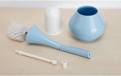 Toilet Brush with Holder, INCHANT Bathroom Detachable Toilet Brush - Blue