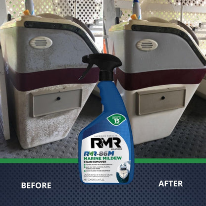 RMR-86M 24 Fl OZ, Marine Mold Stain and Mildew Stain Remover - Scrub Free Formula, Multi-Surface Cleaner for Boats
