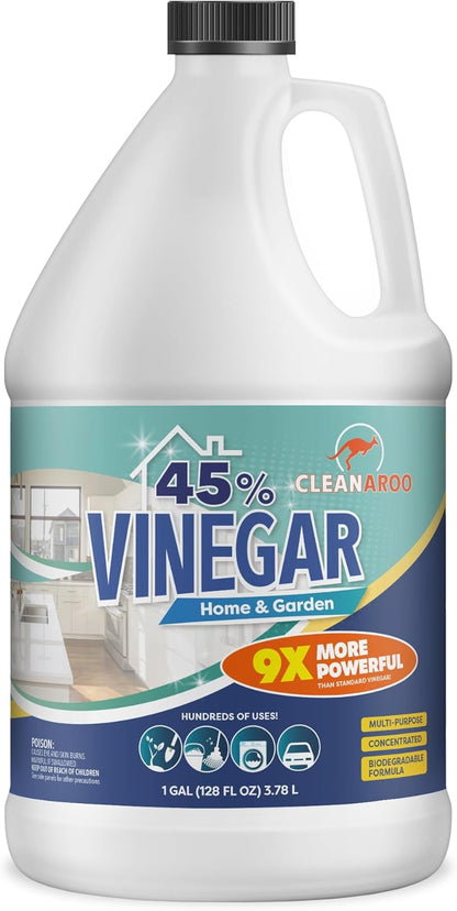 75 Percent Concentration Vinegar, All-Natural Multipurpose General Cleaner, 32 Fl Oz