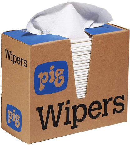 PIG PR40 All-Purpose Wipers - 12 boxes of 75 wipers - Each wiper is 9.5" x 16" - WIP231