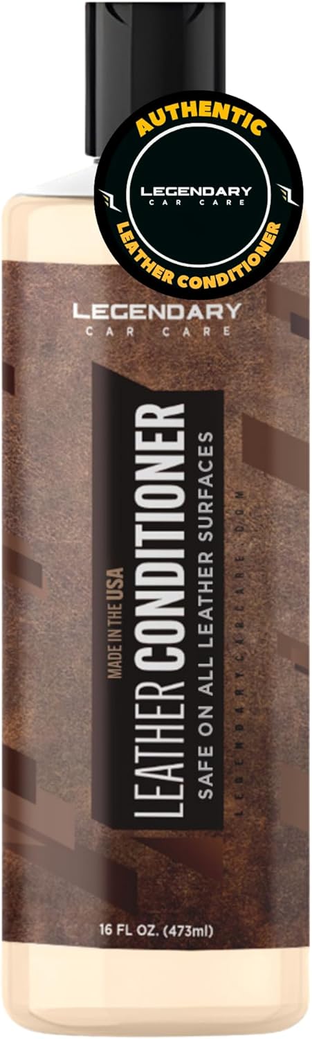 Legendary Leather Cleaner - Colorless Interior Car Cleaner & Interior Detailer - Lifts Dirt, Grime & Spots with a Natural Finish - Car Cleaning Supplies for Your Truck, SUV & Van