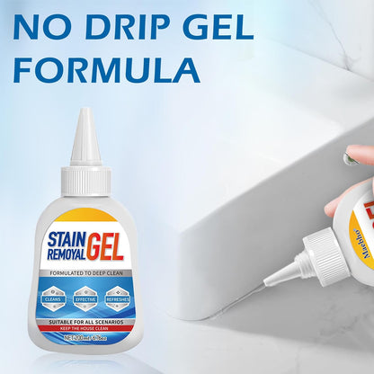 Mold Stain Remover Gel,Heavy Duty Gel Cleaner,Multifunctional Stain Remover For Homeowners & Renters,Bathroom, Kitchen, Tile, Washing Machine Use -Easy Squeeze Design