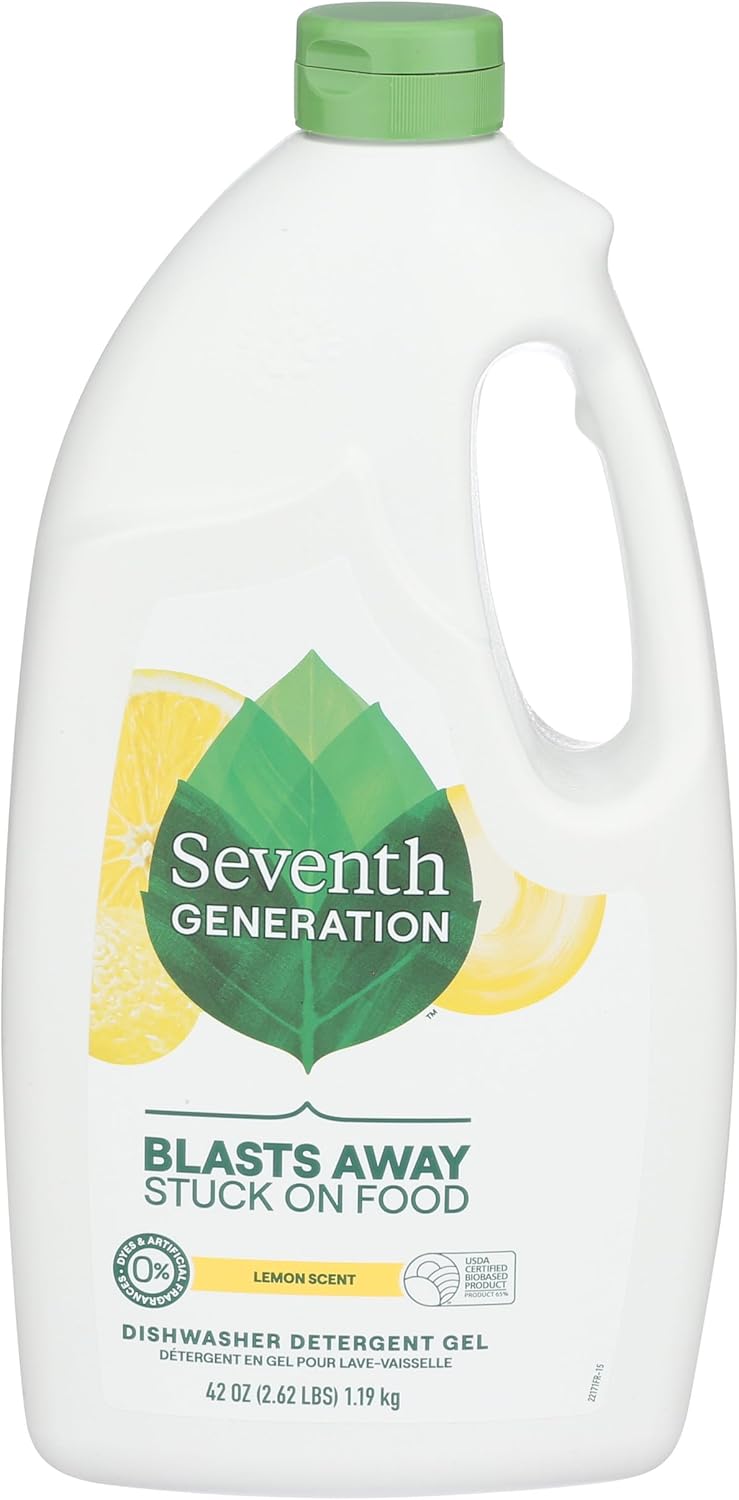 Seventh Generation Free and Clear Dishwasher Detergent Gel 42 Fluid ounce