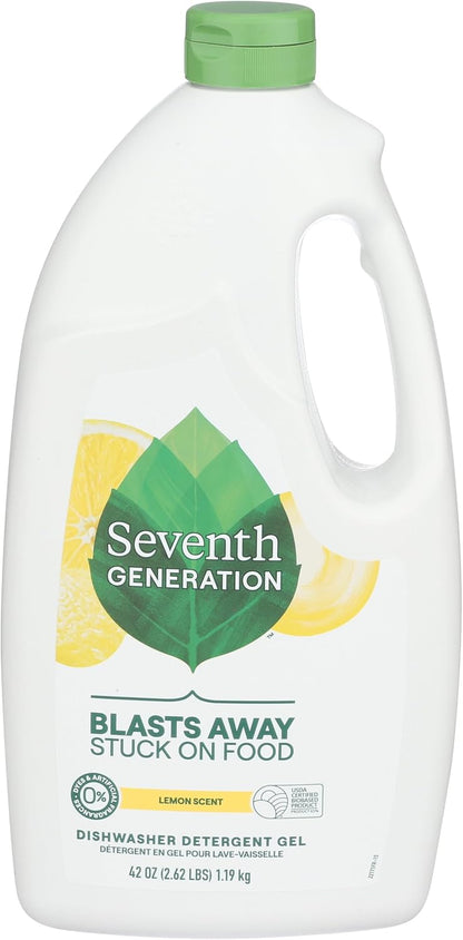 Seventh Generation Free and Clear Dishwasher Detergent Gel 42 Fluid ounce