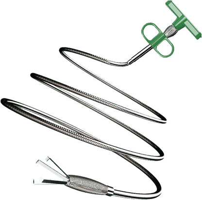 76 inch Drain Snake,Drain Clog Remover - Flexible Grabber Claw Pick Up Reacher Tool for Home Sink, Bathroom Tub,Drain, Toilet, Tight Spaces