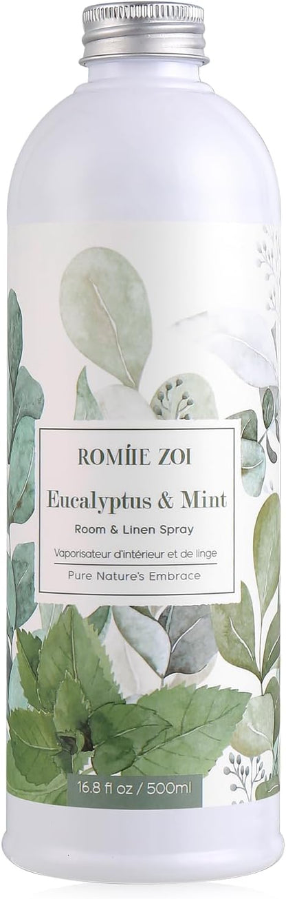 ROMIIE ZOI Room Spray Lemon, Air Freshener Spray Made with Natural Plant Extract, Scented Room Spray for Home Fragrance Fabric Spray Freshener 8.5 FL OZ
