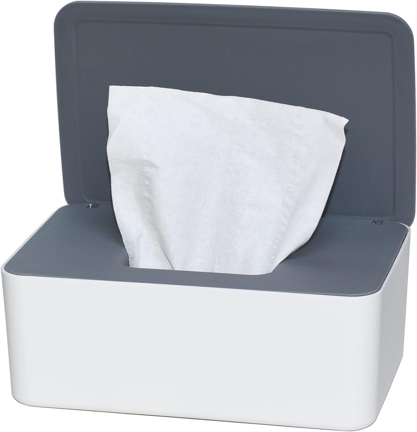 Diaper Wipes Dispenser, Tissue Storage Box Case, Wet Wipe Dispenser Holder with Lid for Home, Office, Cars (Pink)