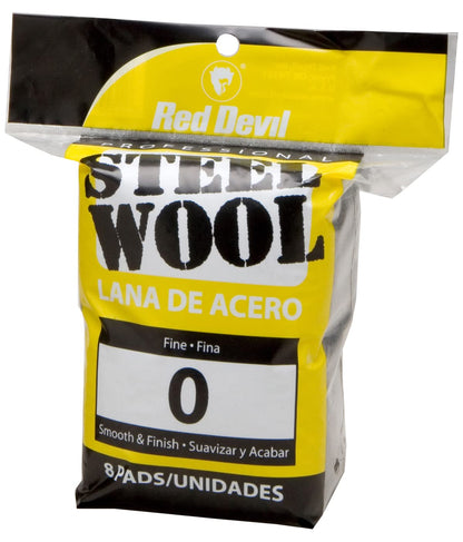Red Devil 0310 Steel Wool, 0000 (Pack of 16)