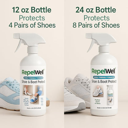 Eco-Friendly Upholstery Protect Stain & Water Repellent Spray 24oz – Non-Toxic, Pet-Safe Formula for Fabric, Leather, & Suede – Long-Lasting Stain Guard Keeps Furniture Clean & New