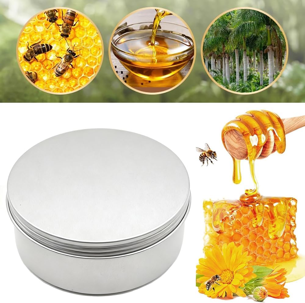 Premium Beeswax Paste Wood Finish & Polish Cutting Board Sealer,Bees wax furniture polish and cleaner,Protects & Restores Furniture Polish for Floors,Cabinets,Tables,for all seasons(200g)