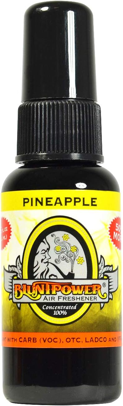 BluntPower Oil Based Concentrated Air Freshener and Oil for Diffuser - Air Freshener Spray For Room, Car, Bathroom - Concentrated Room Deodorizer & Odor Eliminator Spray - Cherry 1.5oz. (3 Pack)