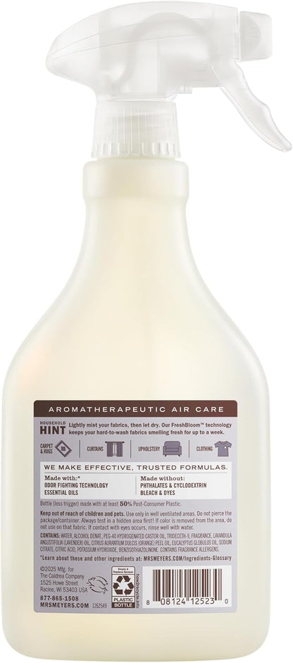 MRS. MEYER'S CLEAN DAY Fabric Freshener, Compassion Flower Scent, 20 Ounce Bottle