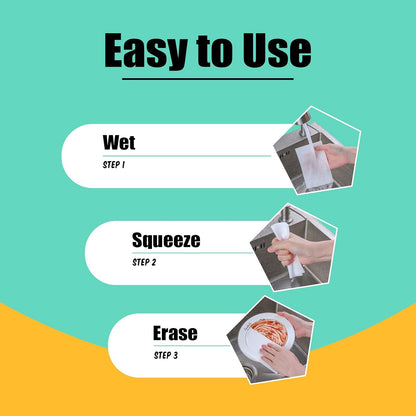 200 Pack Eraser Sheets Disposable Cleaning Sponge Thin Foam Sponge Nano White Eraser Wipes for Bathroom Kitchen Dish Furniture, Hard to Reach Places