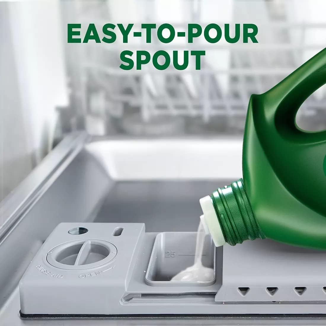Cascade Complete +Oxi Gel Dishwashing Detergent, Fresh Scent, 60 fl oz