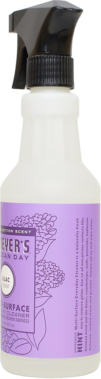 MRS. MEYER'S CLEAN DAY Multi-Surface Everyday Cleaner, Rose Scent, 16 Fl Oz Bottle