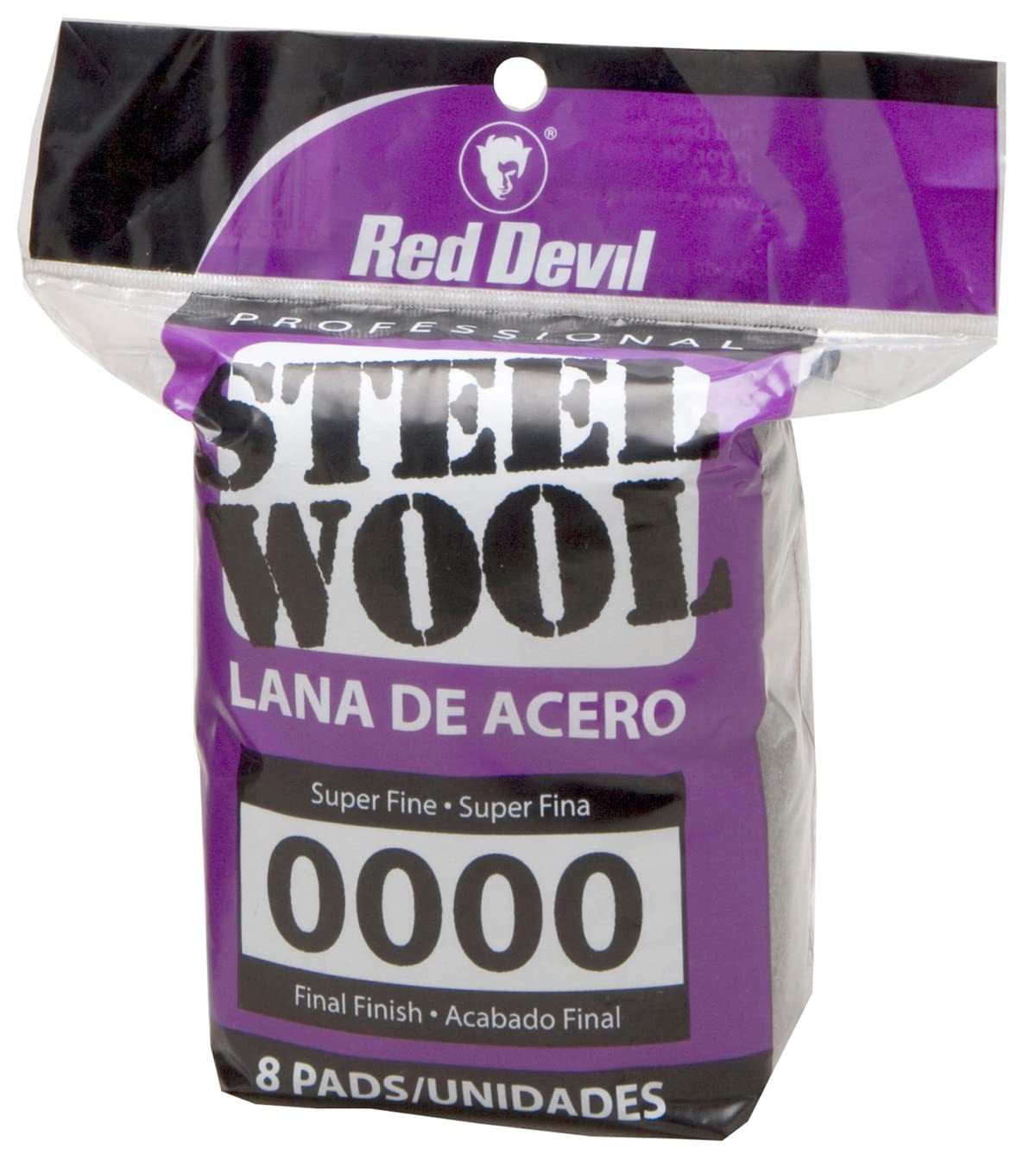 Red Devil 0310 Steel Wool, 0000 (Pack of 16)