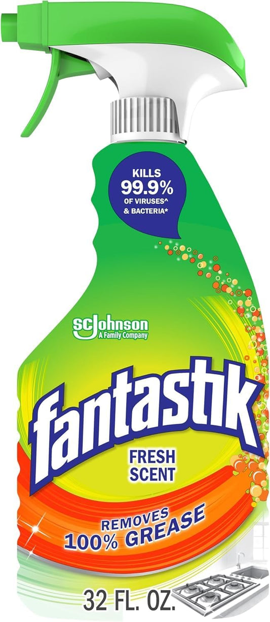 Fantastik All-Purpose Cleaner, with Bleach, 32 Fl Oz