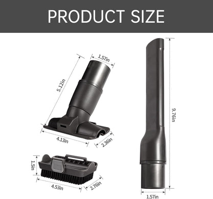 Upgraded Vacuum brush Attachment tool Compatible with Shark Navigator Lift-Away NV350 NV351 NV352 NV356E NV360 NV361 NV500 NV501 NV502 Series 2-in-1 Gap Tool Brush Removable Brush Replacement Parts