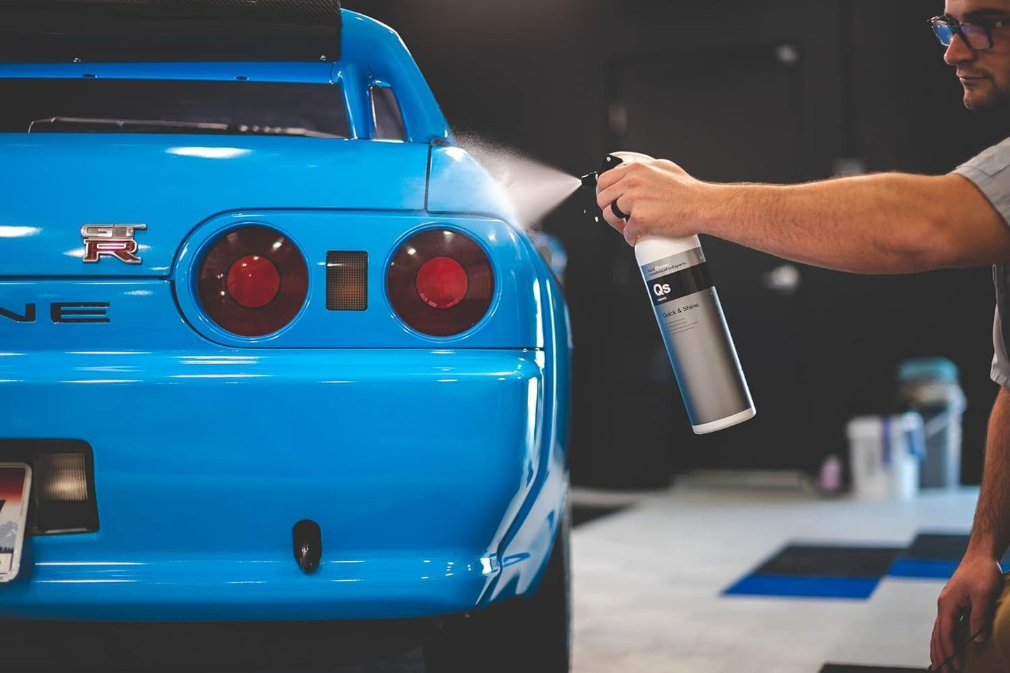 KOCHCHEMIE Quick & Shine Allround Finish Spray - Cleans, Maintains, and Preserves All Smooth and Painted Surfaces; Ideal for Quick Finishing and Showroom Exhibition Use (500 milliliters)