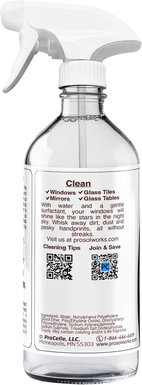 Degreaser Cleaner Heavy Duty Cleaning Spray 16 oz - Kitchen Cleaner for Stubborn Splatters, Stove Top, Grill, Drip Pans, & Oven Cleaner - Safe on All Surfaces - Fresh Scent