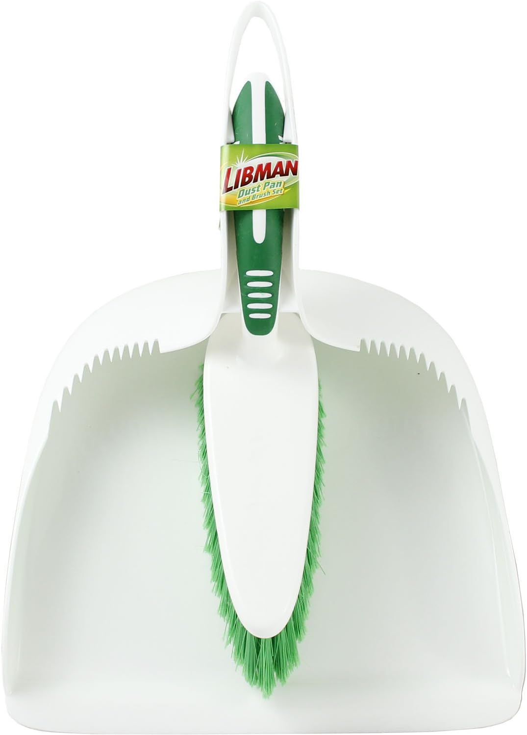 Libman 95 Dust Pan and Brush Set with Ergonomic Handle