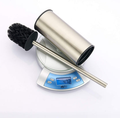 BGL Stainless Steel 304 Black Toilet Bowl Brush and Holder Set Cleaning Tool Holder with Toilet Brush