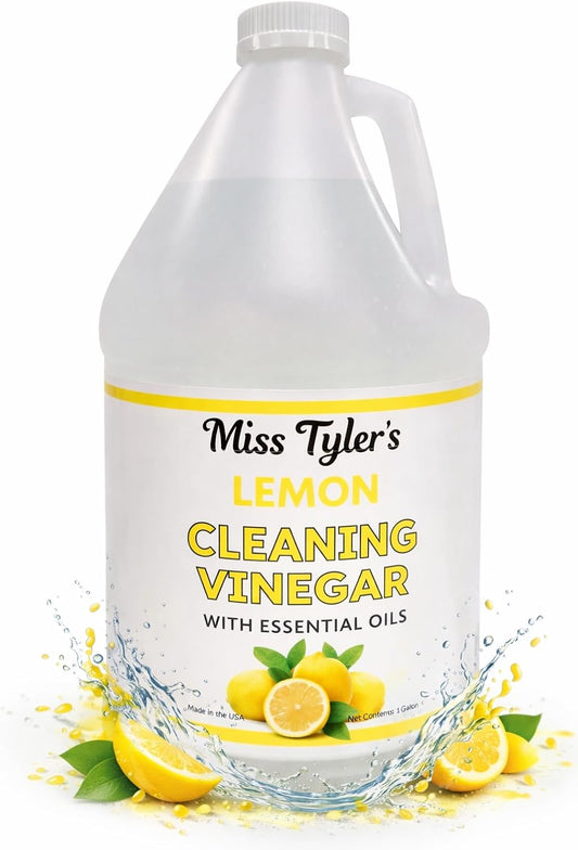 Miss Tyler's Cleaning Vinegar All Purpose Household Surface Cleaner, 1 gallon (Lemon) **NEW LOOK**