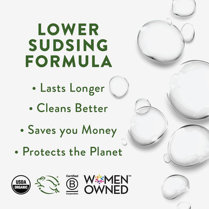 Rebel Green Unscented Super Deluxe Dish Soap, 16 OZ