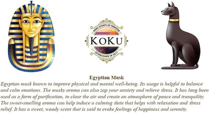 Egyptian Musk Air Freshener - Room Spray - Odor Eliminator - Deodorizer - Car Air Freshener - Home Spray - Linen Spray - Fabric Refresher - Non-Toxic - Alcohol Free - Made in USA (8 Oz)