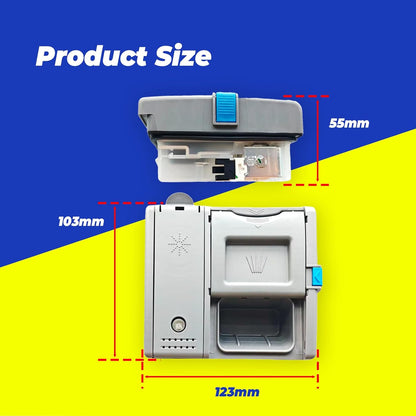 DD81-02628A DD81-02202A SP-D02A-1 17476000008762 Dishwasher Detergent Dispenser - Dishwasher Rinse Aid Dispenser -Compatible For Samsung Midea.
