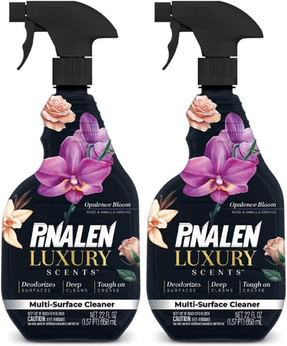 PINALEN Luxury Scent Multipurpose Cleaning Spray - Opulence Bloom - 22 fl oz - All Purpose Cleaner for Kitchen, Bathroom & Surfaces