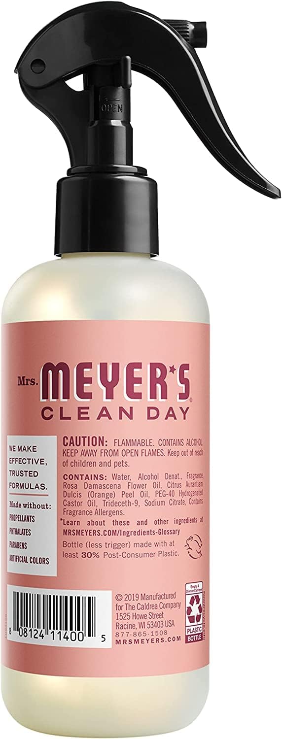 MRS. MEYER'S CLEAN DAY Room Spray, Lemon Verbena Scent, 8 Fl Oz Bottle
