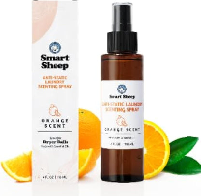Anti-Static Laundry Scenting Spray with Essential Oils (Lavender, Lemon, Orange) (Lavender)