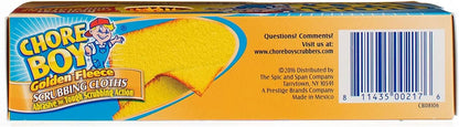 Chore Boy Golden Fleece Scrubbing Cloth, 2 ct-2 pk