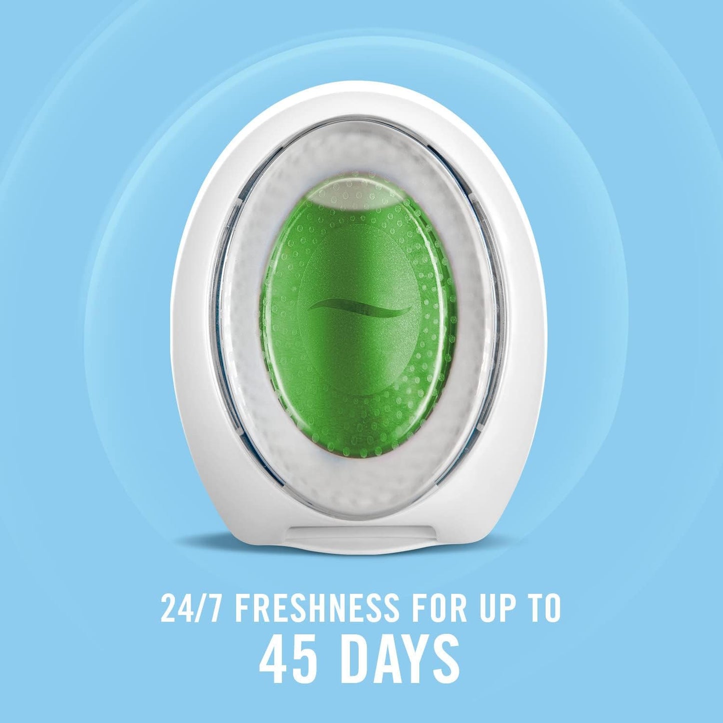 Febreze Bathroom Air Freshener, Odor-Fighting, Plug In Alternative, Air Fresheners for Small Spaces in Home, Bathroom, Kitchen, & Closet, Pet & Litter Box Odor Fighter, Gain Original Scent, 4ct