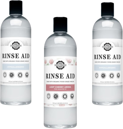 Rustic Strength Non Toxic Rinse Aid for Automatic Dishwashers, Unscented, 16 oz