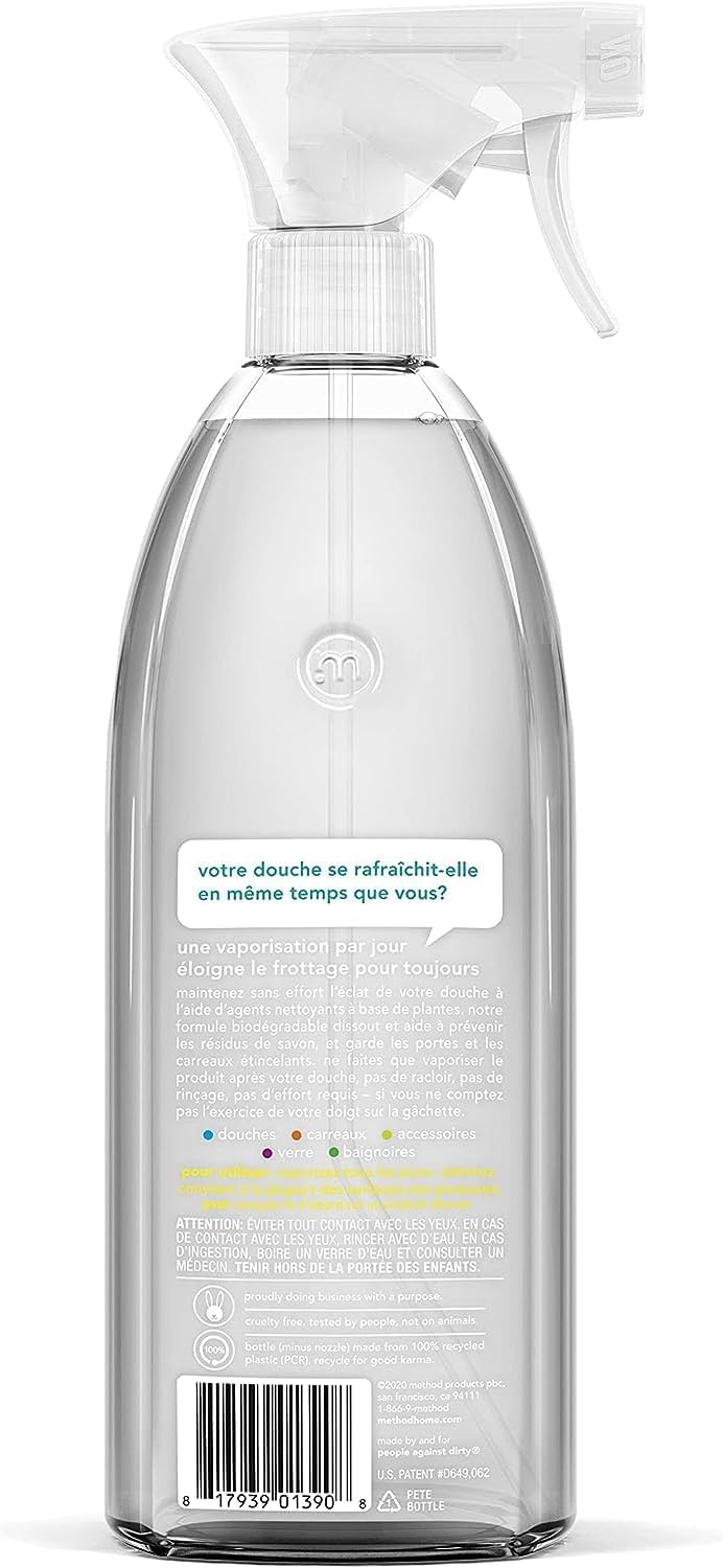 Method All Natural Surface Cleaning Spray - 28oz Variety Pack - (Shower, Bathroom and Glass)